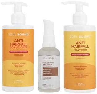 SOUL BOUND Anti Hair Fall Combo – Anti Hairfall Shampoo, Conditioner ...