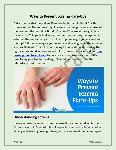 PPT - Ways to Prevent Eczema Flare-Ups PowerPoint Presentation, free download - ID:13184647