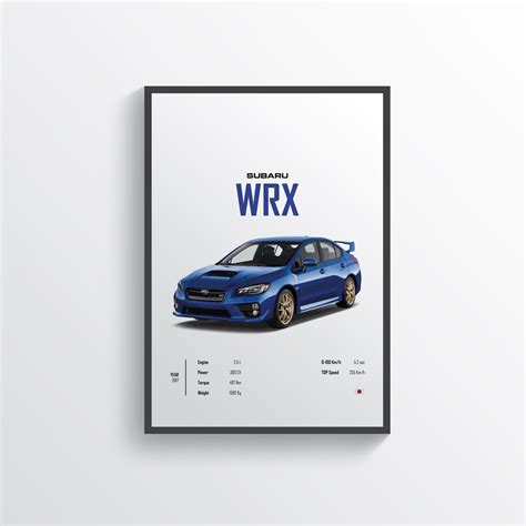 Subaru WRX Poster | 24posters | Hip Hop & Street Art Prints