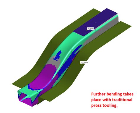 Tube Flow Forming Simulation 的图像结果