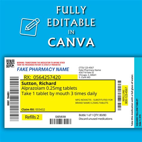 Image result for Pharmacy Script Hard Copy Box File Label