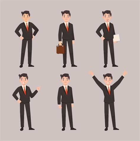 Business Man Character Vector 的图像结果
