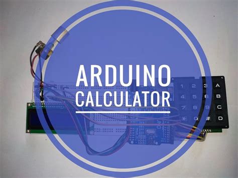 Image result for Calculator Arduino Code with I2C Wires