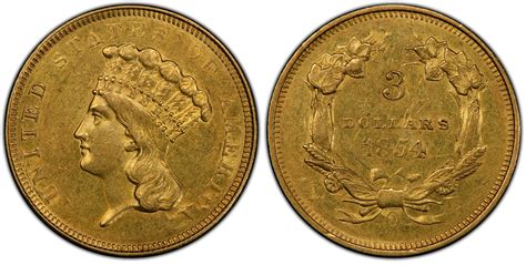 Images of Three Dollar 1854-O $3 - PCGS CoinFacts