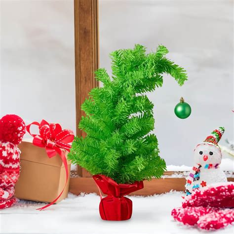 Mini Christmas Tree Kadlawus Under $5 ! Tabletop PVC Christmas Tree ...