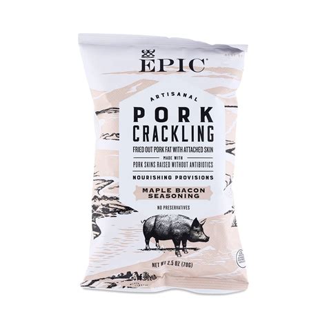 Maple Bacon Pork Rinds by Epic - Thrive Market