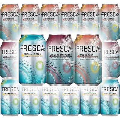 Fresca Soda Variety Pack - Original Citrus, Peach India | Ubuy