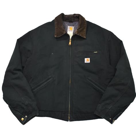 [48] 00's Carhartt Detroit Jacket Black | mongos