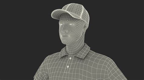 Delivery Service Man Neutral Pose Fur 3D | 3D Molier International