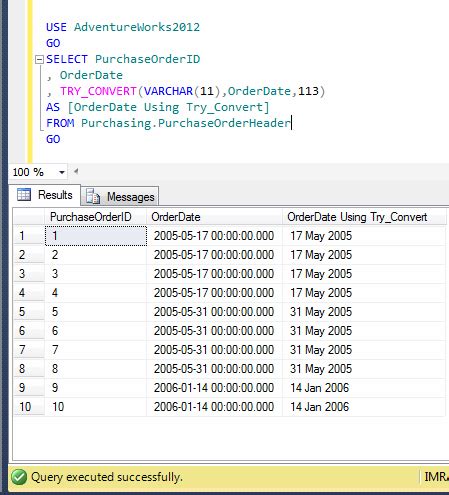 How to Convert a Varchar Data Type to Datetime Data Type 的图像结果