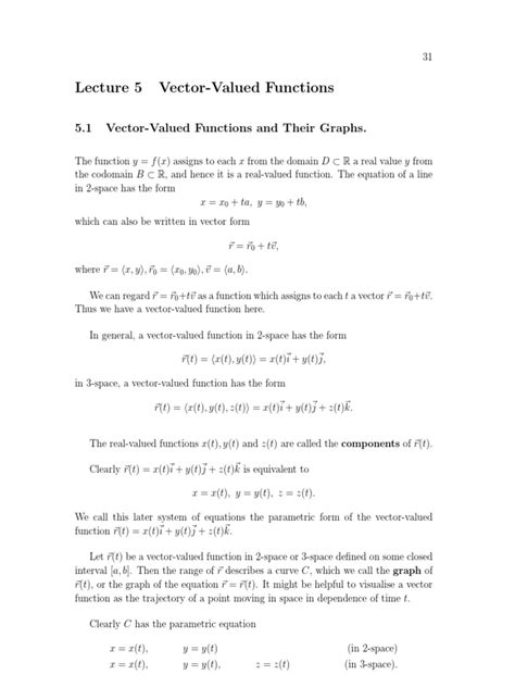 Image result for When Is a Vector Valued Function Continuous