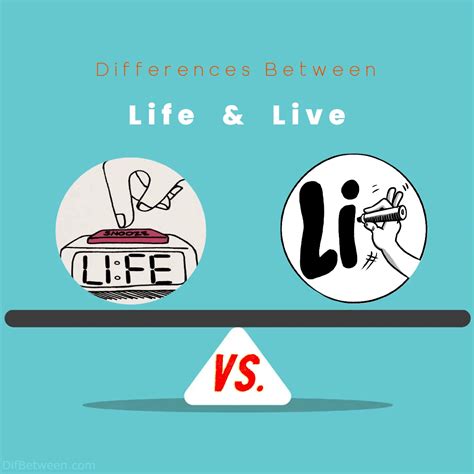 Life vs. Live: Unraveling the Key Differences