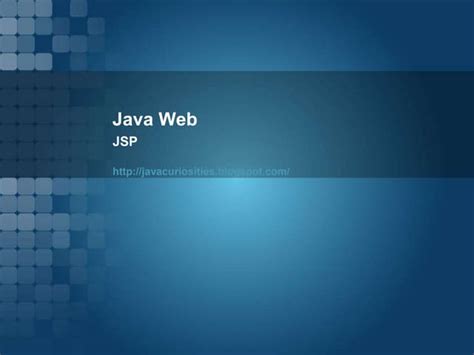 JSP : สอน JSP เขียน โปรแกรม JSP การเขียน Web Application ด้วย Java ...