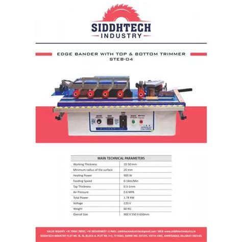 Semi Auto Edge Bander With Top Bottom TrimmerSe Supply In Delhi ...