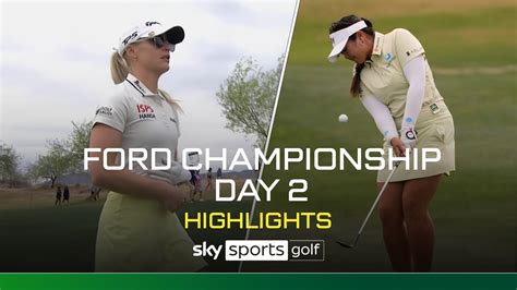 LPGA Tour: Charley Hull two shots back as she chases Lilia Vu at Ford ...