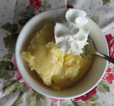 Sugar Free Lemon Pudding Cake | The English Kitchen