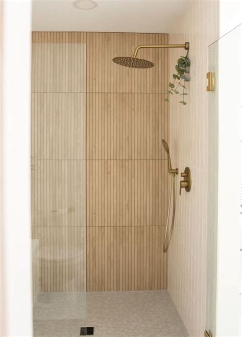 Pin by Casey M on home 2025 | Bathroom interior design, Wood tile ...