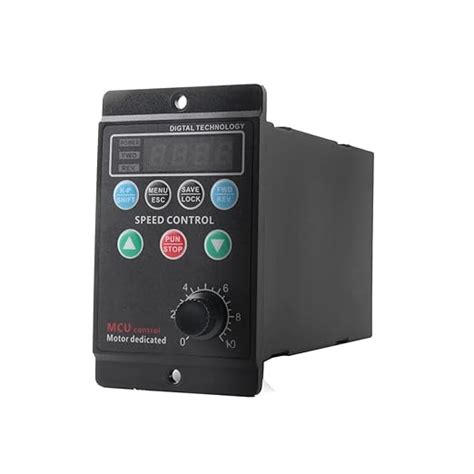Cozyel AC 220V/0.75kw 1HP Variable Frequency Drive, 5A VFD Inverter ...