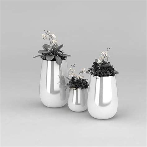3d玻璃钢花瓶模型,玻璃钢花瓶3d模型下载_学哟网