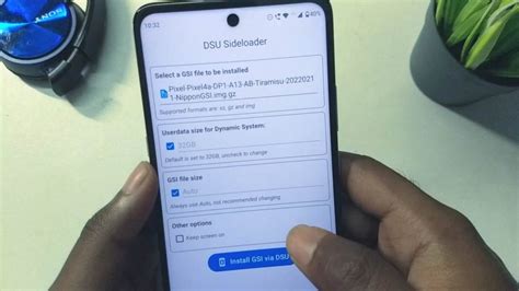 Android 12 GSI Installation 的图像结果