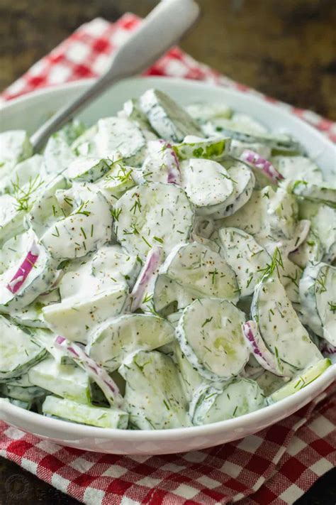 Best Creamy Dill Cucumber Salad Recipe at Angeline Barron blog