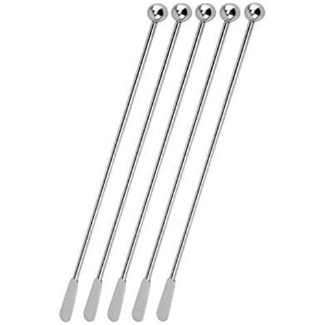 Buy JSDOIN Stainless Steel Coffee Beverage Stirrers Stir Cocktail Drink ...