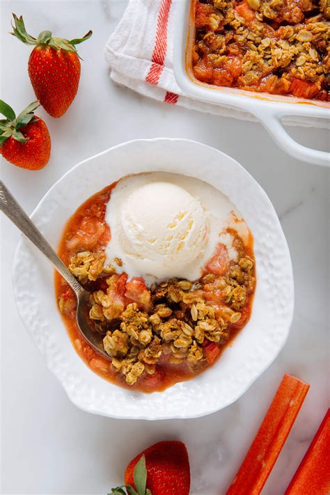 Strawberry Rhubarb Crisp Recipes – MexFoody