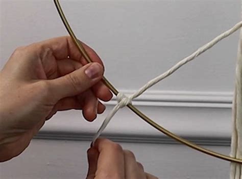 Macrame Tree of Life Tutorial On 8 Inch Hoop 的图像结果