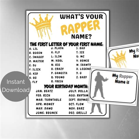 Buy Rapper Gift Online In India - Etsy India