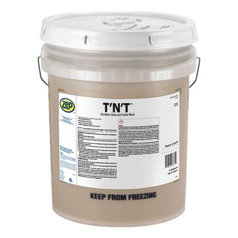 ZEP, TNT - Truck & Trailer Wash, 5 gal, Truck And Trailer Wash - 449V85 ...