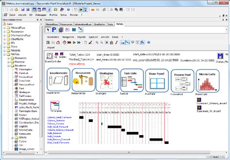 Plant Simulation Python Coding 的图像结果