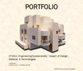Engineering Sustainability | CEPT - Portfolio