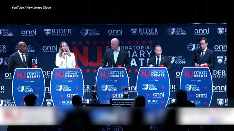NJ primary election 2025: Democratic candidates' final debate | Video ...