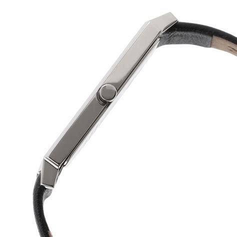 Buy Online Titan Edge Black Dial Women Watch With Leather Strap ...
