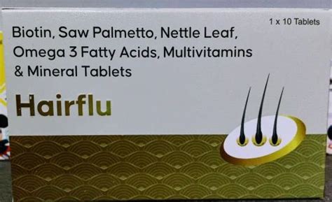 Hairfall tablets - Biotin, saw palmetto, nettle leaf, omega 3 fatty ...