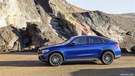 2017 Mercedes-Benz GLC Coupe (Color: Brilliant Blue) - Side | Caricos