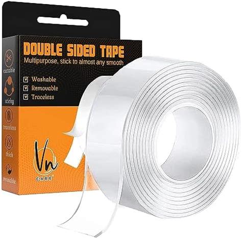 UCRAVO Double Sided Tape Heavy Duty - Multipurpose Removable Traceless ...