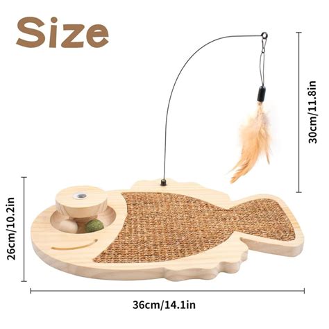 3 in 1 Scratching Board For Cat