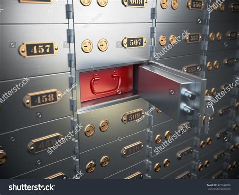 Bank Safe Deposit Box Vault