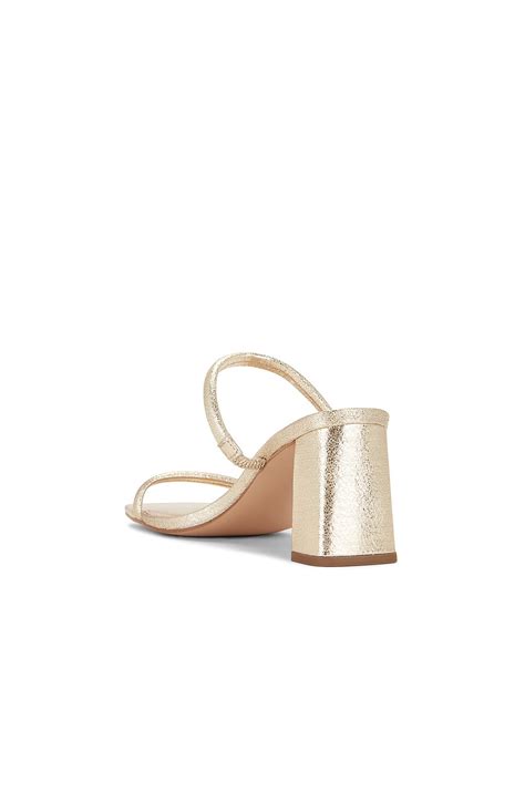 Steve Madden Lilah Heel in Gold | REVOLVE