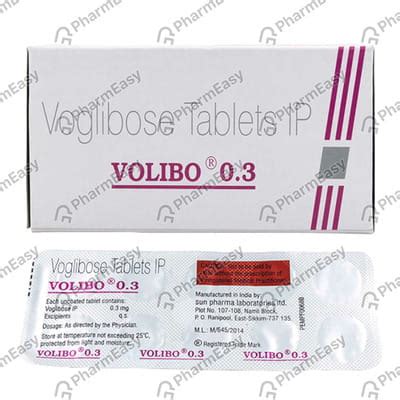 Volibo 0.3 MG Tablet (10): Uses, Side Effects, Price & Dosage | PharmEasy