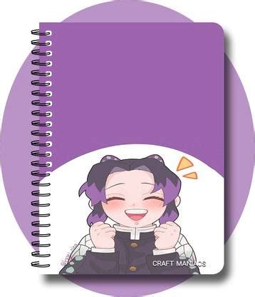 craft maniacs DEMON SLAYER DIARY A5 Diary RULED 160 Pages Price in ...