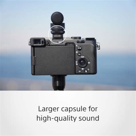 SONY ECM-G1 Shotgun On Camera Mic For Vlogging,Youtubers,Content ...