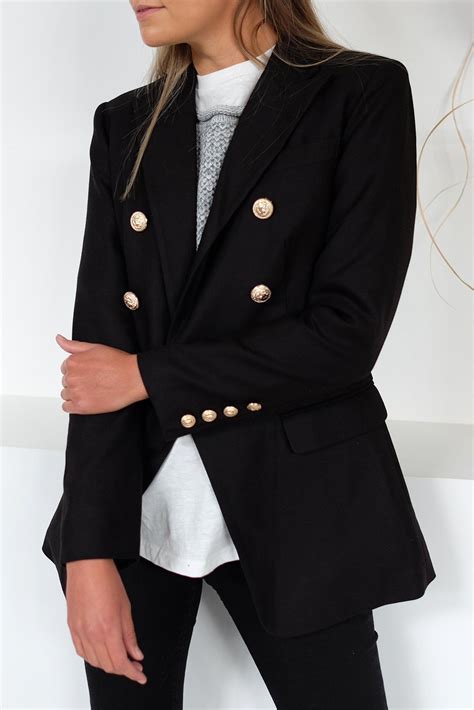 The Signature Blazer Black Dressy Casual Outfits, Cool Outfits, Fashion ...