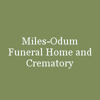 Miles-Odum Funeral Home and Crematory : Waycross, Georgia (GA)
