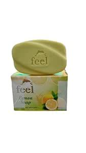 Buy FEEL BODY SOAP WITH FRESH LEMON FRAGRANCE (100gm) 0019 Online at ...