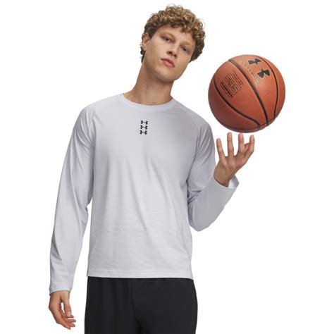 Męski longsleeve do koszykówki Under Armour UA Hoops Performance LS ...