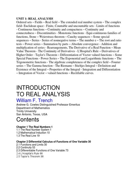 Image result for Real Analysis Tutorial