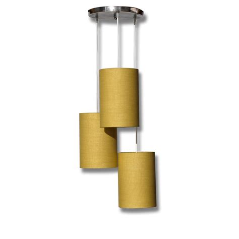 Craftter Matka Silk Textured Fabric Small Cylindrical Hanging Lamp (Li ...