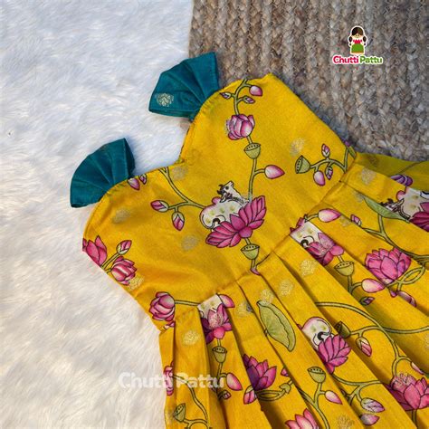 🌸 Cotton Yet Traditional Tie-Up Frocks 🌸 – ChuttiPattu